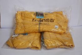 Three as new Fransa 3M Thinsulate jackets (1 X s, 2 x M - RRP £70 each).