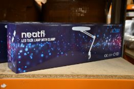 A boxed as new Neatfi white LED task lamp XL 2,200 lumens.