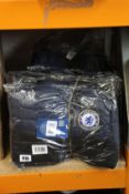Eight children's as new Official Chelsea F.C. padded coats (8-9 years - RRP £45 each).