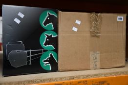 A VOSS.farming AURES 3 Solar Energiser along with various other accessories, all as new.