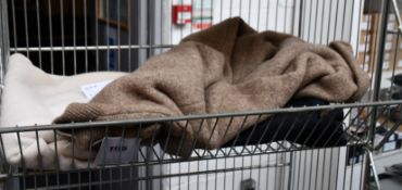 Three items of as new & Other Stories clothing; sweater (L), cardigan (M) and jeans (30).