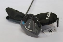 An as new Ping G425 MAX Golf Fairway Wood with Alta CB 65/R (RH, 5, 19 R).