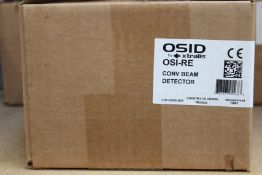 A boxed as new Xtralis OSID OSI-RE Conventional Beam Detector.