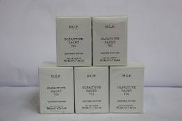 Five as new N.C.P. Olfactive Facet 701 Leather & Vetiver eau de parfum (5 x 50ml).