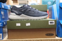 Three pairs of men's as new Keen Highland waterproof shoes (UK 7.5).