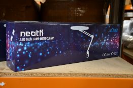 A boxed as new Neatfi white LED task lamp XL 2,200 lumens.