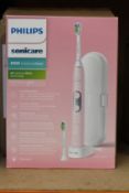 Three boxed as new Philips Sonicare ProtectiveClean 6100 Electric Toothbrushes (HX6876/29).