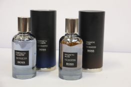A Hugo Boss The Collection Energetic Fougere eau de parfum (100ml very slightly used) and a Hugo