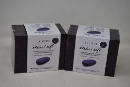 Three boxed as new Je Joue Mimi Clitoral Vibrators (Over 18s only).