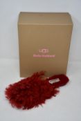 A pair of as new Ugg x Molly Goddard slippers (UK 4 - RRP £280).