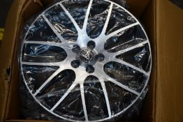 A Wolfrace Eurosport Munich Alloy Wheel 8.5 x 20 (MUH8520BKM42).