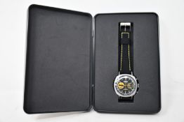 An as new Undone Batman 80th Anniversary watch in tin.