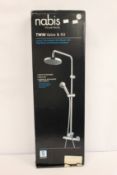 Nabis twin exposed rigid shower kit.