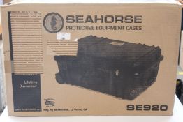 A boxed as new Seahorse SE-920 Protective Case (Aircraft Carry-On Case).