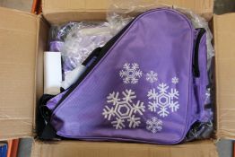 A quantity of as new EDEA figure skating bags with snowflake design (Approximately 20).