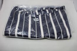 An as new Polo Ralph Lauren striped tie dress (Size 10).