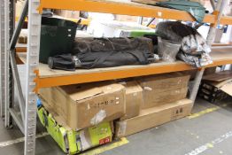 Garden and outdoor related items to include a Wowcher 4-piece Marylebone Rattan Set, a Cook-in