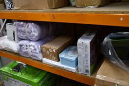 A quantity of baby care products to include bedding sets and other related items.