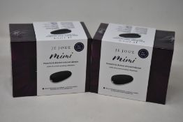 Three boxed as new Je Joue Mimi Clitoral Vibrators (Over 18s only).