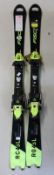 A pair of Fischer RC4 SL FIS Conform race code skis, 130cm length, Radius 8 (A 110 G3).