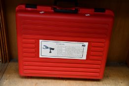 An as new SB Recycling Machinery DYJ100A battery powered hydraulic cable cutter.