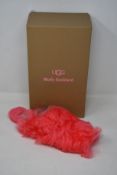 A pair of as new Ugg x Molly Goddard slippers (UK 7 - RRP £280).