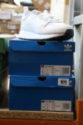Two pairs of as new Adidas ZX 700 HD (UK 6.5, 7).