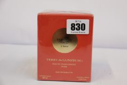 A boxed as new Terryfic Oud L'eau by Terry De Gunzburg eau de toilette (100ml).