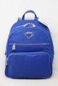 An as new Guess Little Bay backpack with dust bag (Coral Blue).