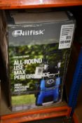 A boxed as new Nilfisk E 150.2-10 H X-TRA pressure washer.