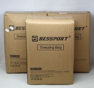 Three as new Bessport sleeping bags.