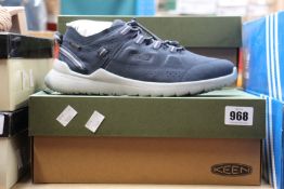 Three pairs of men's as new Keen Highland waterproof shoes (UK 7.5).