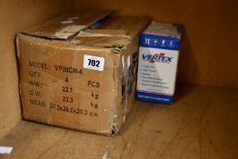 Five Vertex VH20CH-4 Motorcycle Batteries.