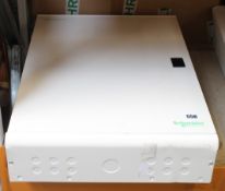 A pre-owned Schneider Acti9 Isobar P 12-way distribution board (Sea9 BPN 12).