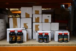 A quantity of Repashy Diets and Supplements fish foods to include 36x Calcium Plus (6oz/170g), 24x