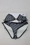 An as new Dior bikini (S).
