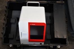 An Eralytics ERAFLASH (EF10) fuel analyser with user manual and accessories, test report dated