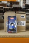 Twelve boxed as new ABUS Aquasafe 70IB Padlocks.