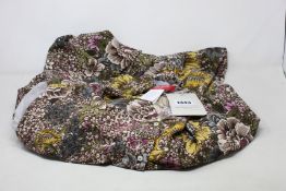 An as new Marina Sport Marina Rinaldi Damerino dress (UK 28).