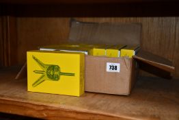 Nine boxed as new Curv-O-Mark Stock No 6 contour marker, standard centring heads.