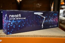 A boxed as new Neatfi white LED task lamp XL 2,200 lumens.