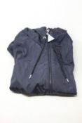 An as new Moncler Grimpeurs shell hooded jacket (TG 5 - RRP £500).