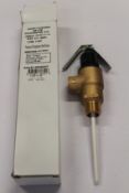 Twenty four Bailey Type: 716T Pressure and Temperature Relief Valves.