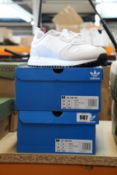 Two pairs of as new Adidas ZX 700 HD (UK 8.5, 10).