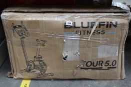 A Bluefin Fitness Tour 5 Exercise Bike (Item may be incomplete, viewing is recommended).