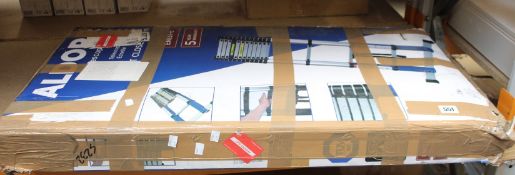 An Aldorr 5.20m Home Telescopic Ladder.