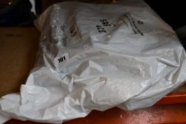 An as new SRFACE wetsuit 5/4mm hooded heat full suit for men (Size: medium).