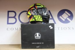 A boxed as new AGV K1 Soleluna 2015 full face helmet (Size MS).