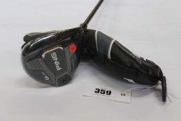 An as new Ping G425 MAX Golf Fairway Wood with Alta CB 65/S (RH, 5, 17.5, S).