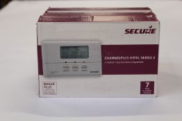 Three Secure H37XL Channel Plus Programmer Thermostats Series 2.